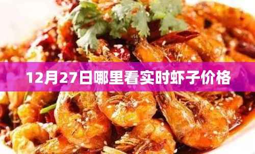12月27日虾子实时价格查询
