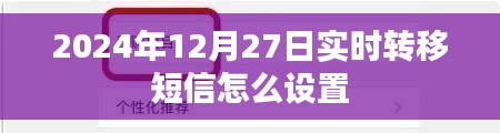 短信实时转移设置教程,2024年短信转移操作指南