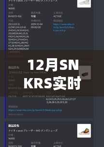 12月SNKRS实时监控,探索虚拟世界最新动态概览
