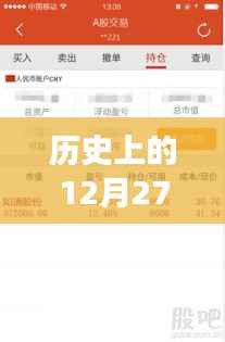 探寻历史重要时刻印记，实时成交区域在12月27日的发展脉络