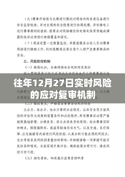 应对复审机制,实时风险应对与评估在每年的十二月二十七日