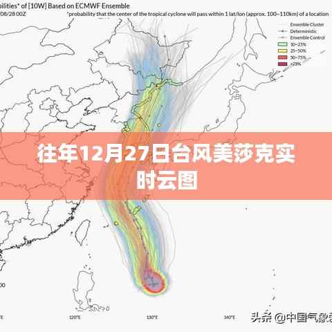 台风美莎克实时云图记录往年12月27日风云变幻