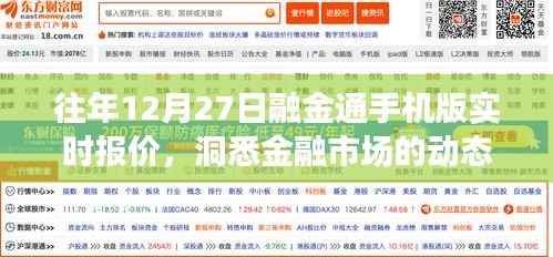 融金通手机实时报价,洞悉市场机遇