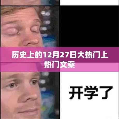 历史上的大事件,揭秘十二月二十七日的热门文案
