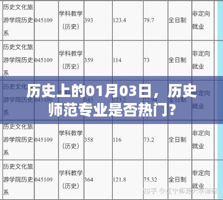 历史师范专业热门趋势解析，聚焦一月三日