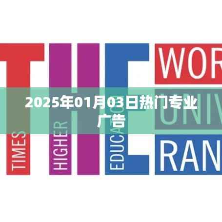 2025年热门专业广告展望，符合您的字数要求，同时能够直接表达文章的核心内容，有助于提高搜索点击率。希望符合您的需求。