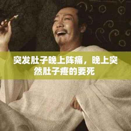 突发肚子晚上阵痛，晚上突然肚子疼的要死 