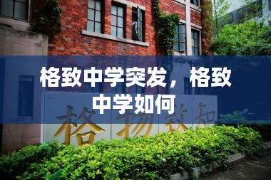 格致中学突发,格致中学如何