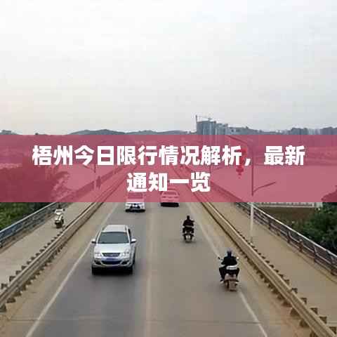 梧州今日限行情况解析,最新通知一览
