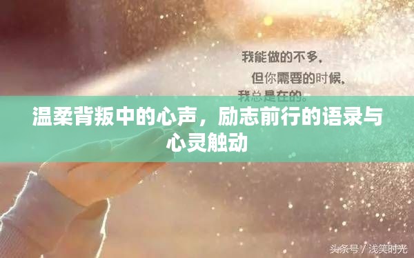 温柔背叛中的心声,励志前行的语录与心灵触动