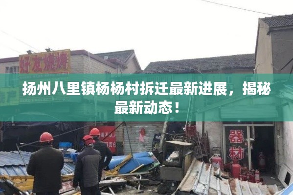 扬州八里镇杨杨村拆迁最新进展,揭秘最新动态!