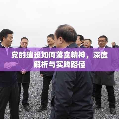 党的建设如何落实精神,深度解析与实践路径