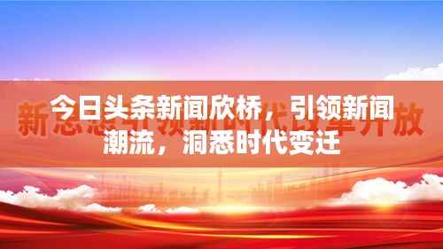 今日头条新闻欣桥，引领新闻潮流，洞悉时代变迁