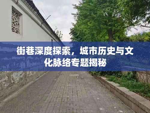 街巷深度探索，城市历史与文化脉络专题揭秘