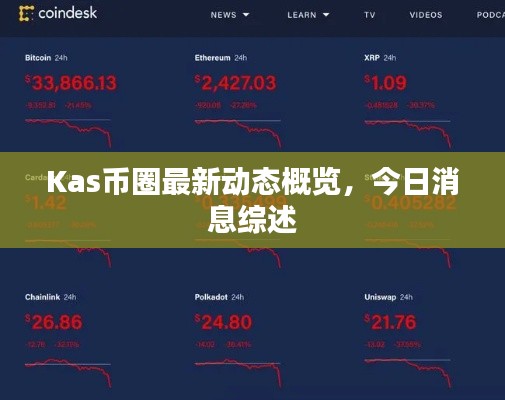 Kas币圈最新动态概览,今日消息综述