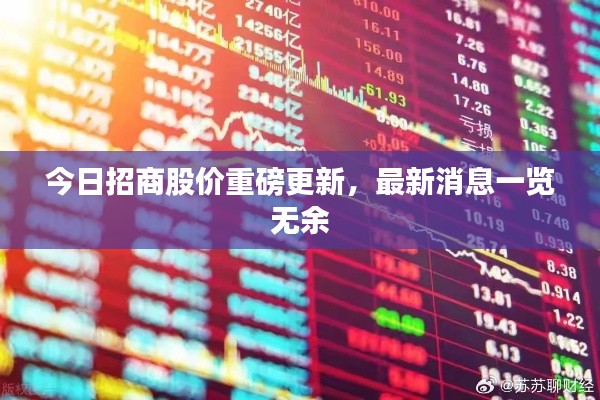 今日招商股价重磅更新，最新消息一览无余