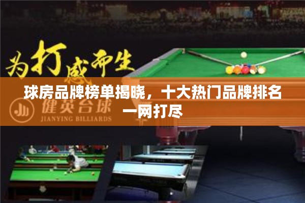 球房品牌榜单揭晓,十大热门品牌排名一网打尽