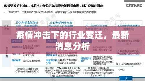 疫情冲击下的行业变迁，最新消息分析