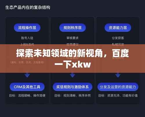 探索未知领域的新视角,百度一下xkw