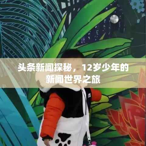 头条新闻探秘,12岁少年的新闻世界之旅