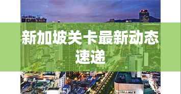 新加坡关卡最新动态速递