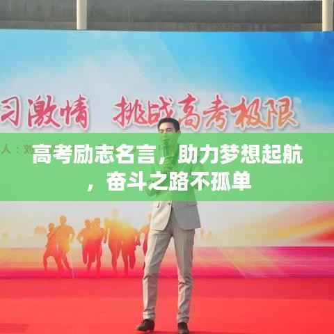 高考励志名言,助力梦想起航,奋斗之路不孤单
