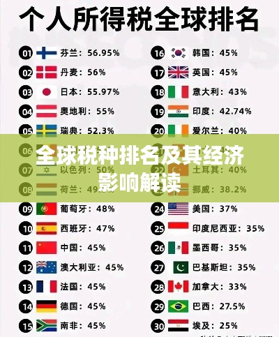 全球税种排名及其经济影响解读