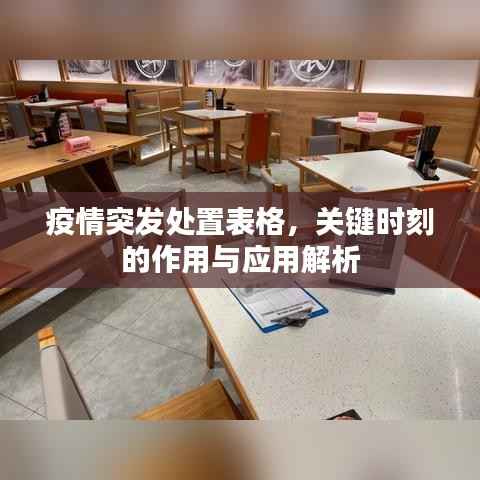 疫情突发处置表格,关键时刻的作用与应用解析
