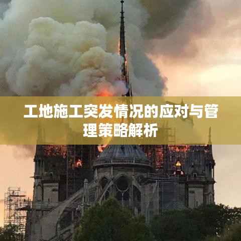工地施工突发情况的应对与管理策略解析