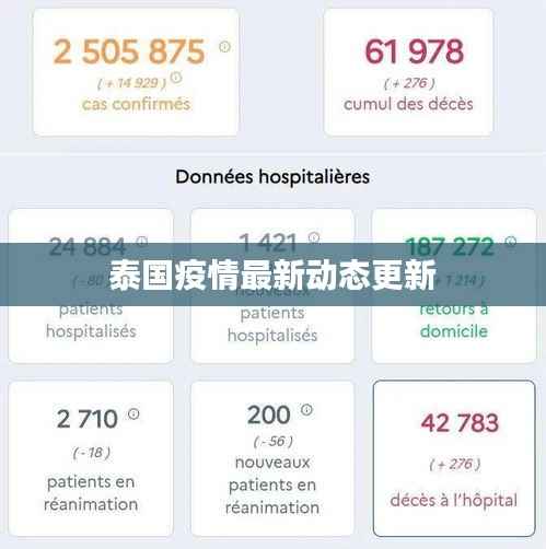 泰国疫情最新动态更新