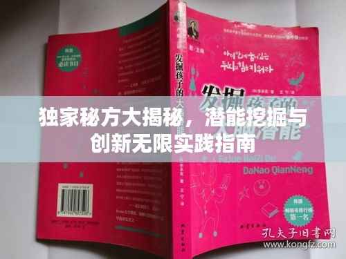 独家秘方大揭秘,潜能挖掘与创新无限实践指南