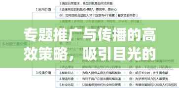 专题推广与传播的高效策略，吸引目光的秘籍标题！