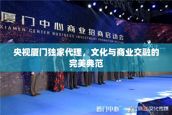 央视厦门独家代理,文化与商业交融的完美典范