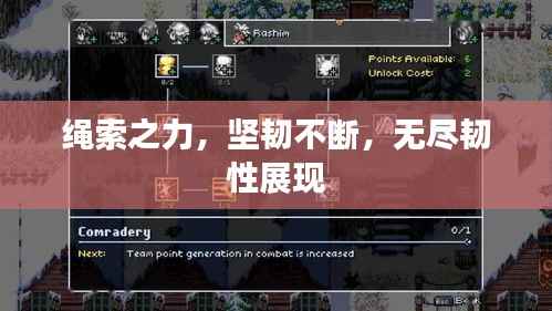 绳索之力,坚韧不断,无尽韧性展现