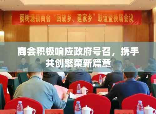 商会积极响应政府号召，携手共创繁荣新篇章