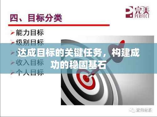 达成目标的关键任务,构建成功的稳固基石