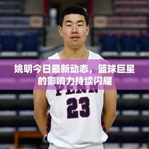 姚明今日最新动态，篮球巨星的影响力持续闪耀