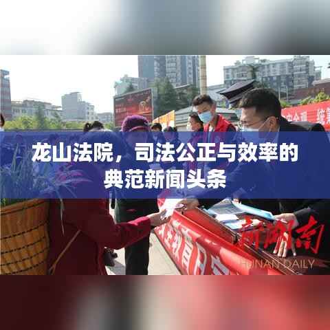 龙山法院，司法公正与效率的典范新闻头条
