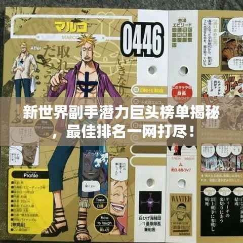 新世界副手潜力巨头榜单揭秘,最佳排名一网打尽!