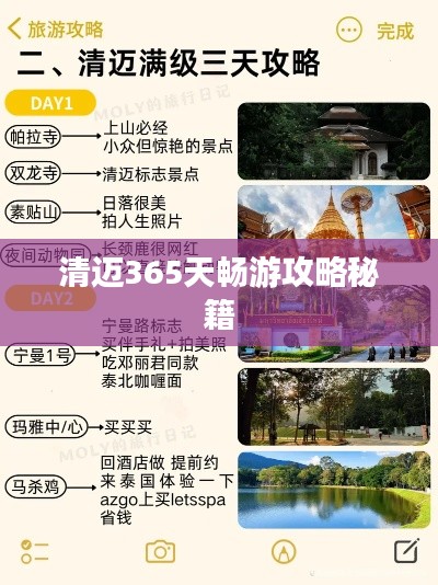 清迈365天畅游攻略秘籍