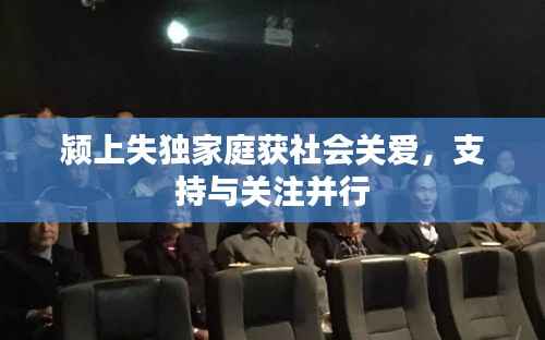 颍上失独家庭获社会关爱,支持与关注并行