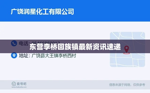东营李桥回族镇最新资讯速递
