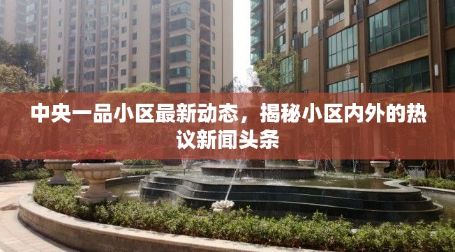 中央一品小区最新动态，揭秘小区内外的热议新闻头条