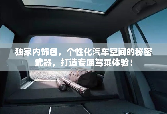 独家内饰包，个性化汽车空间的秘密武器，打造专属驾乘体验！