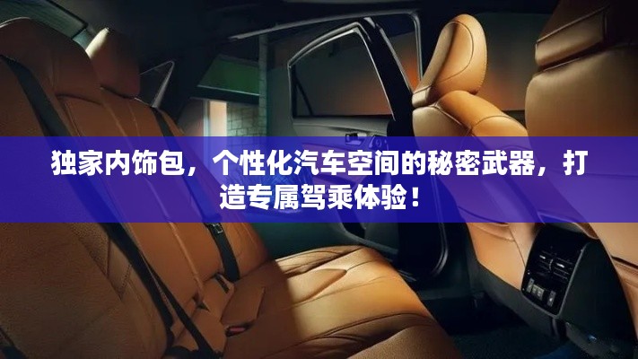 独家内饰包,个性化汽车空间的秘密武器,打造专属驾乘体验!
