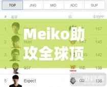 Meiko助攻全球顶尖排名揭秘