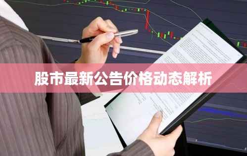 股市最新公告价格动态解析