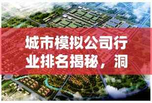 城市模拟公司行业排名揭秘，洞悉行业领军者位置