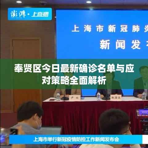 奉贤区今日最新确诊名单与应对策略全面解析