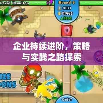 企业持续进阶，策略与实践之路探索